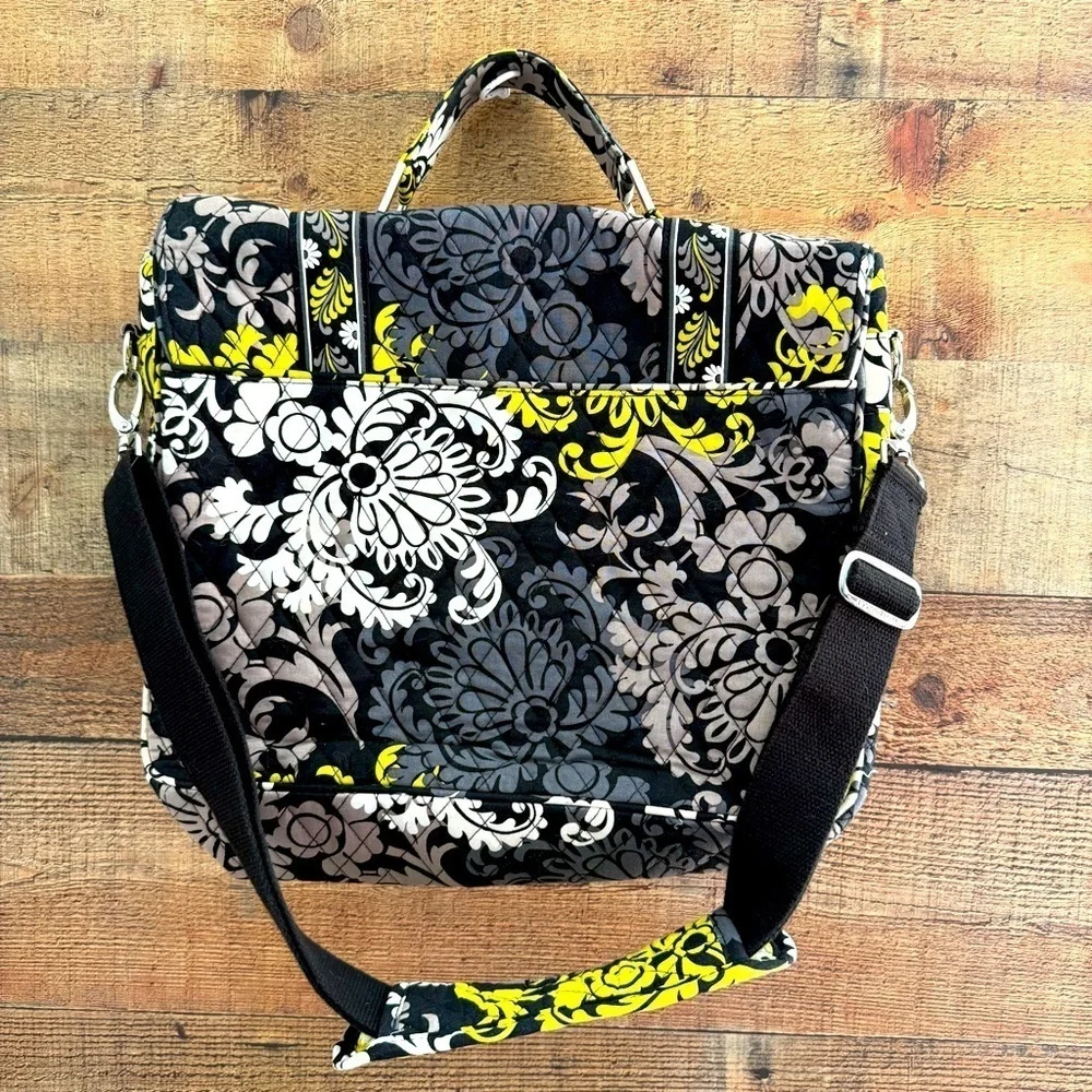 Vera Bradley Attaché Briefcase Baroque Pattern